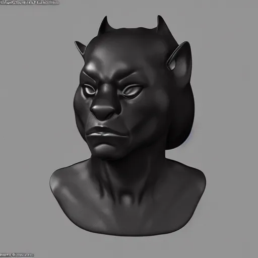 Image similar to obsidian panther, character study, porcelain goddess panther, volumetric lighting, octane render, 8 k, photorealistic, ultra realistic