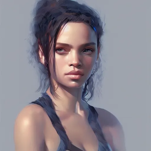 Prompt: “ portrait of zoe isabella kravitz by greg rutkowski, young, attractive, highly detailed portrait, scifi, digital painting, artstation, concept art, smooth, sharp foccus ilustration, artstation hq ”