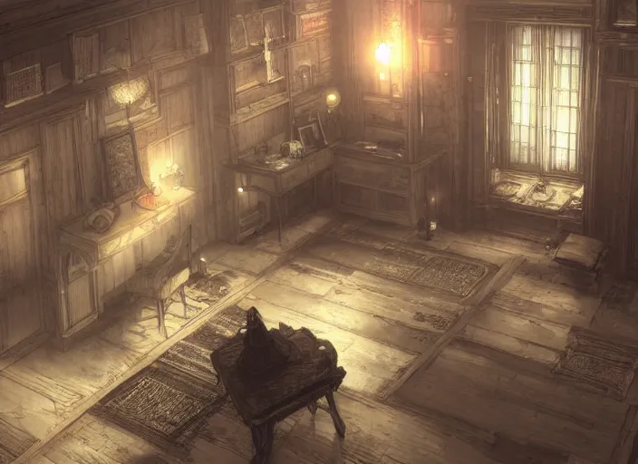 Image similar to a room by akihiko yoshida