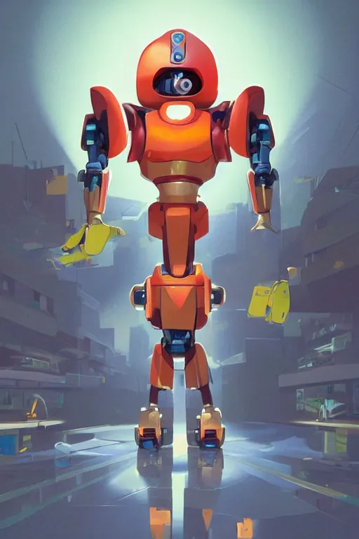 Image similar to metabots medabots medarotto medarot robot minimalist comics helmet mask neon cybereye, behance hd by jesper ejsing, by rhads, makoto shinkai and lois van baarle, ilya kuvshinov, rossdraws global illumination ray tracing hdr radiating a glowing aura