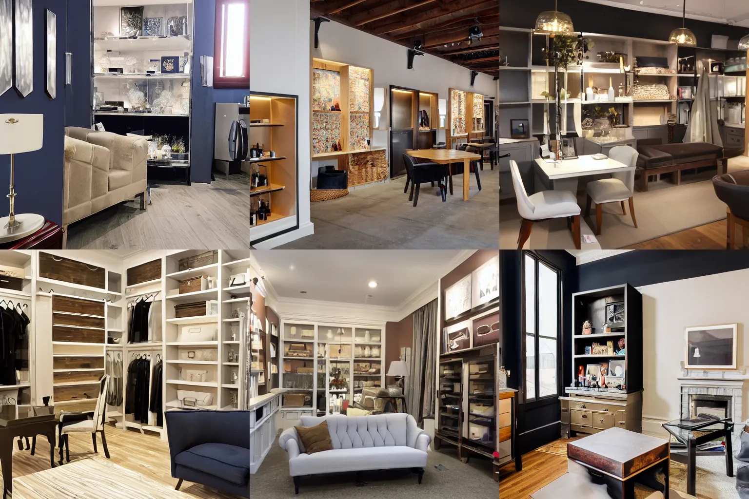 Prompt: the backrooms modern style