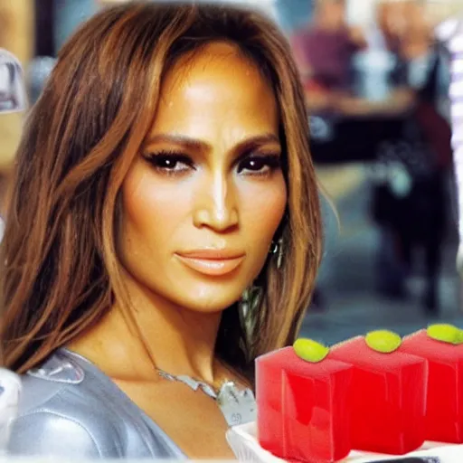 Image similar to jell - o made of j - lo