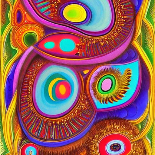 Image similar to beautifully weird cool dynamic variety striking wonderfully beautiful majestic harmony very colourful ornate indian abstract biomorphic surreal art