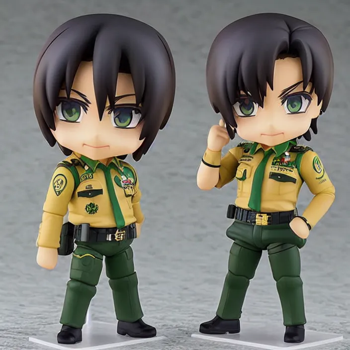 Image similar to Jair Bolsonaro, An anime Nendoroid of [Character Here], figurine, detailed product photo