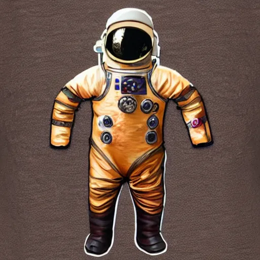 Prompt: steampunk space explorer suit