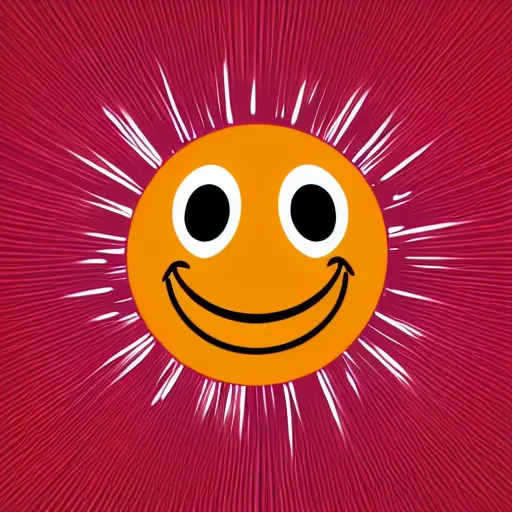 Prompt: Smiley. Vector happy face