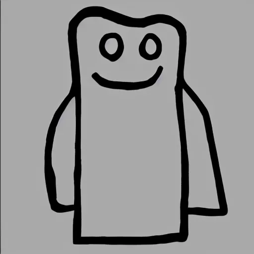 Image similar to cute and simple ghost illustration, friendly