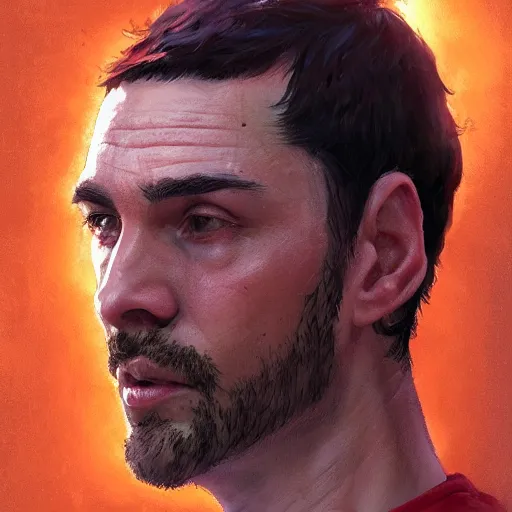 Image similar to highly detailed portrait steve ker basketball player in gta v, stephen bliss, unreal engine, fantasy art by greg rutkowski, loish, rhads, ferdinand knab, makoto shinkai and lois van baarle, ilya kuvshinov, rossdraws, tom bagshaw, global illumination, radiant light, detailed and intricate environment