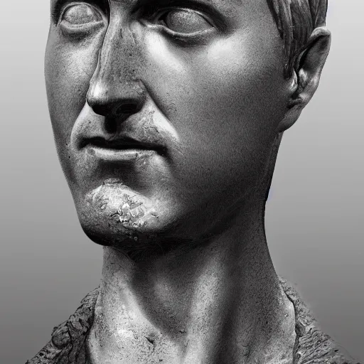 Image similar to a statue of edward norton's face, just the face, egg shape, egg, strong eggshell texture, highly detailed, dramatic lighting, concept art by caravaggio and greg rutkowski and artgerm
