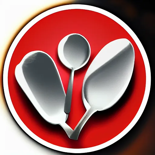 Image similar to spoons in a box, app icon