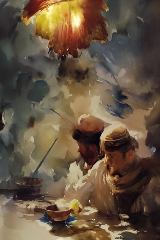 Prompt: paint brush strokes, abstract watercolor painting of hazelnuts, walnuts, art by hans dahl, by jesper ejsing, art by anders zorn, wonderful masterpiece by greg rutkowski, cinematic light, american romanticism by greg manchess, creation by tyler edlin
