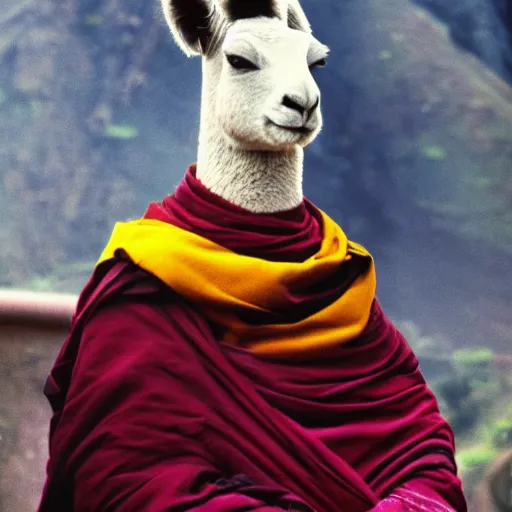 Image similar to the walle dalle lama