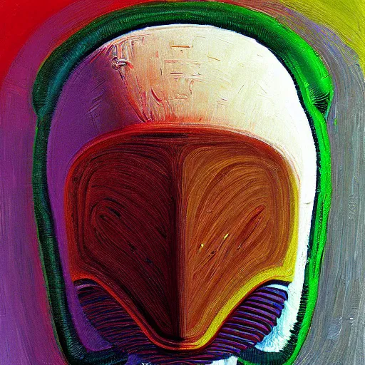 Image similar to alien by wayne thiebaud