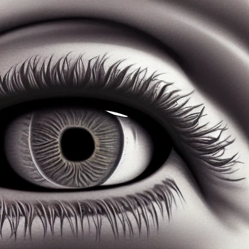 Image similar to hyper detailed eye, 3d render final canasta style, art station trending