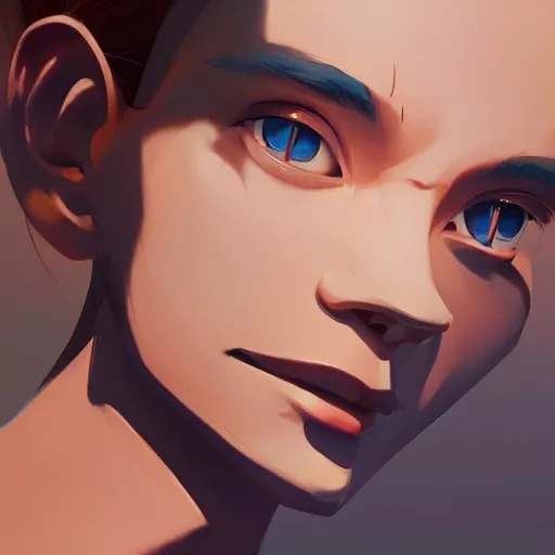 Image similar to face icon stylized minimalist sony playstation 4, loftis, cory behance hd by jesper ejsing, by rhads, makoto shinkai and lois van baarle, ilya kuvshinov, rossdraws global illumination