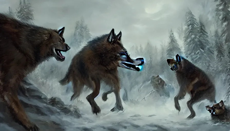 Attacked by Spectral Wolves, DUB