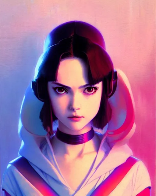 Image similar to padme amidala | | very very anime!!!, fine - face, smiling, realistic shaded perfect face, fine details. anime. realistic shaded lighting poster by ilya kuvshinov katsuhiro otomo ghost - in - the - shell, magali villeneuve, artgerm, jeremy lipkin and michael garmash and rob rey