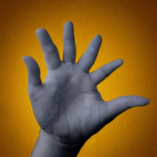 Image similar to a hand with five fingers