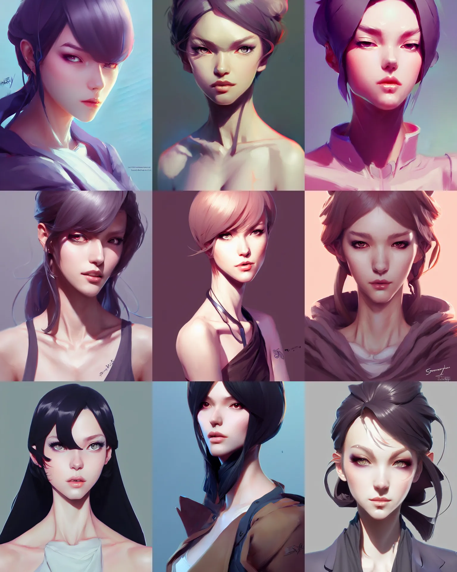 Prompt: character concept art of a random stylish female character | | distinct - fine, key visual, realistic shaded perfect face, fine details by stanley artgerm lau, wlop, rossdraws, james jean, andrei riabovitchev, marc simonetti, sakimichan, and jakub rebelka, trending on artstation