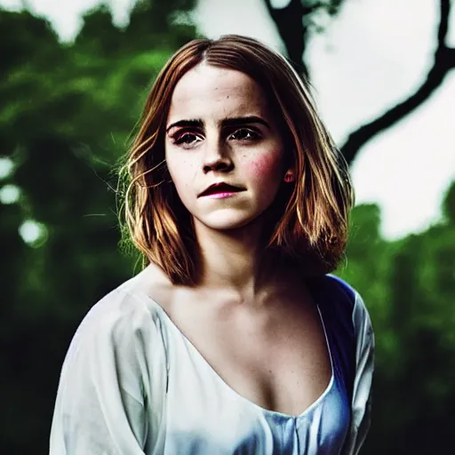 a portrait of emma watson in a scenic environment by | Stable Diffusion ...