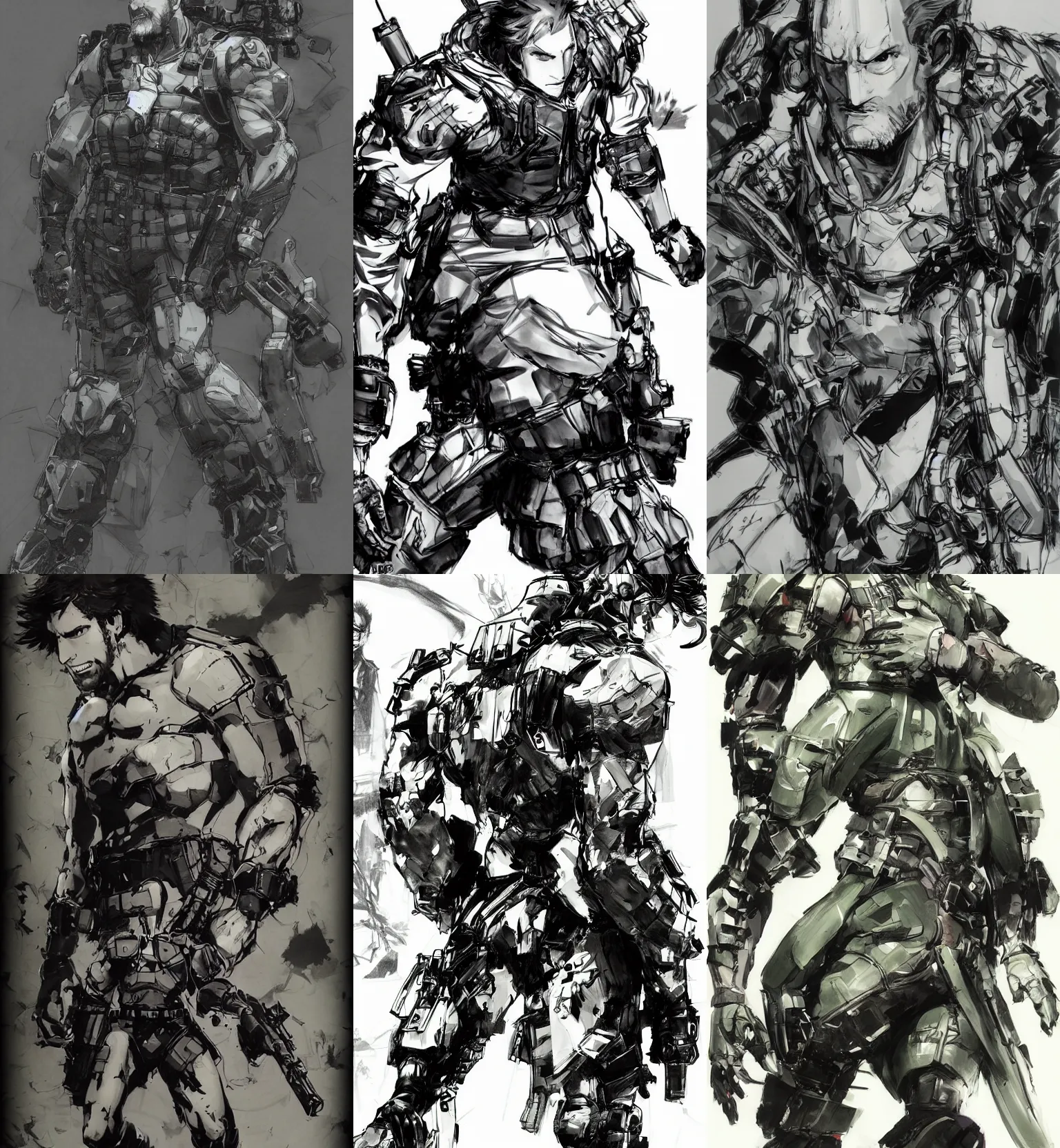 Prompt: VeggieTales concept art illustrated by Yoji Shinkawa, full body portrait, dynamic pose, high res