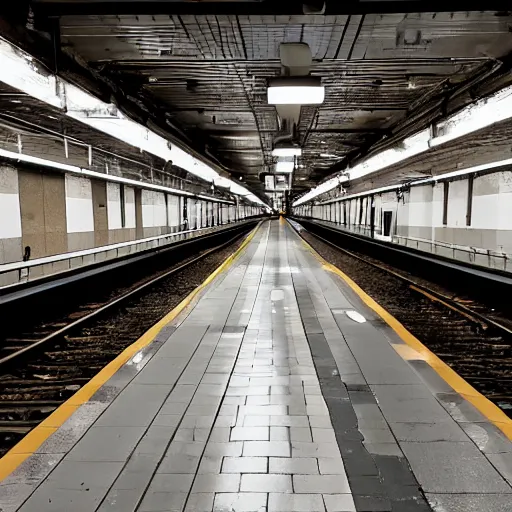 Image similar to view of New York from the Chicago Subway