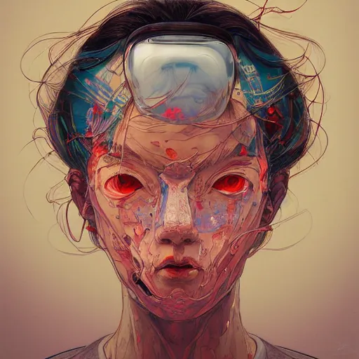 Image similar to prompt : doomer portrait soft light painted by james jean and katsuhiro otomo and erik jones, inspired by akira anime, smooth face feature, intricate oil painting, high detail illustration, sharp high detail, manga and anime 1 9 9 9