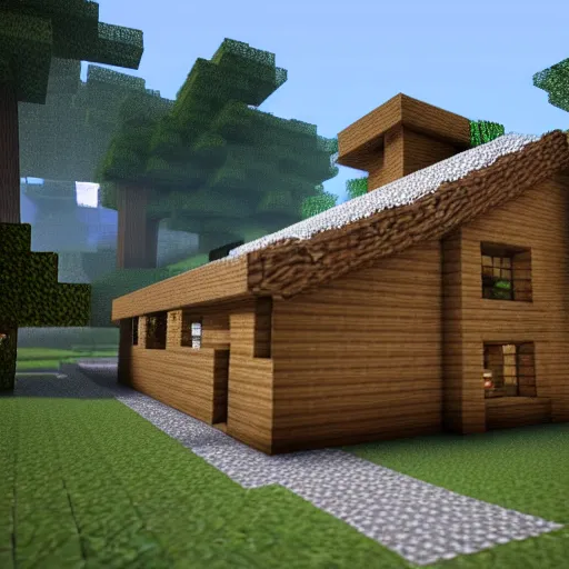 minecraft-cabin-house-ideas-beautiful-bright-stable-diffusion-openart