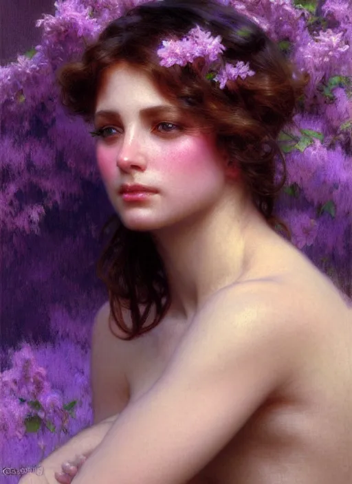 Image similar to lilac, sky, may beetle, on the palm of a person, natural lighting, path traced, highly detailed, high quality, digital painting, by gaston bussiere, craig mullins, alphonse mucha j. c. leyendecker