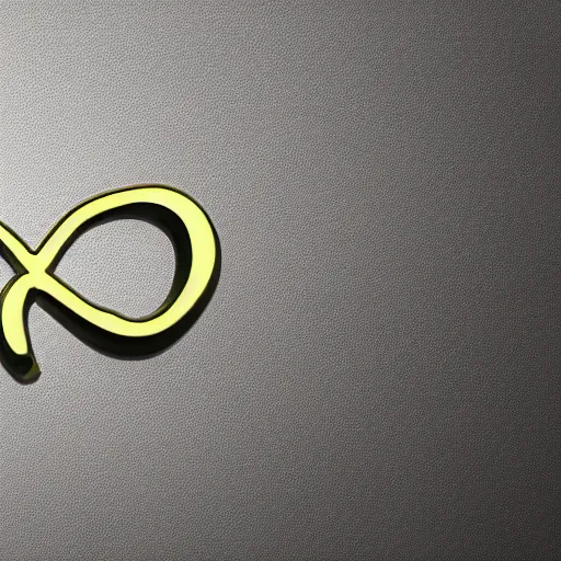 Image similar to logo of a company named exolook, minimal design, metallic