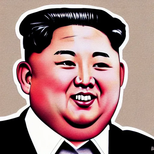 Prompt: highly detailed, hyper realistic portrait of kim jong un, communist art style, highly complex