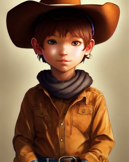 Prompt: young cat wearing a brown cowboy hat | | cute - fine - face, fluffy, pretty face, key visual, realistic face, detailed, real life, fine details by stanley artgerm lau, wlop, rossdraws, james jean, andrei riabovitchev, marc simonetti, and sakimichan, trending on artstation