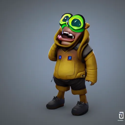 Prompt: samsung sam animated character, unreal engine 5, 8k, artstation