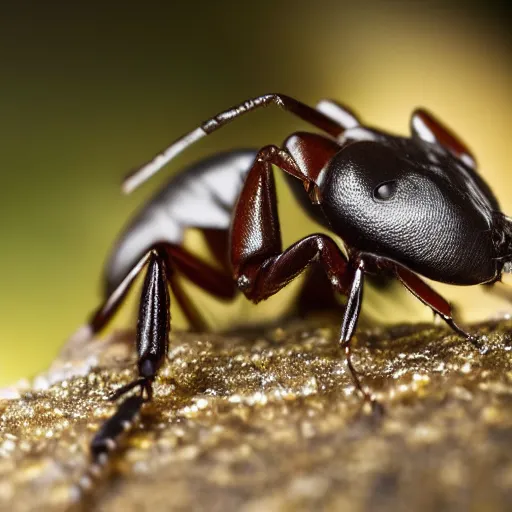 Image similar to a hybrid between a dog and an ant, photography, award - winning, national geographic channel, discovery channel, 8 k, macrophotography, close up, pentax 1 0 0 0 k