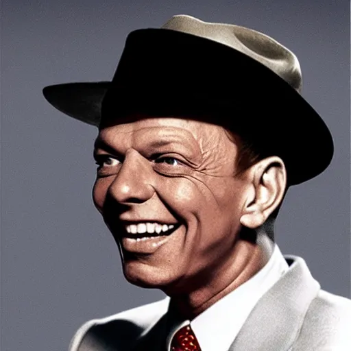 Prompt: Frank Sinatra in color