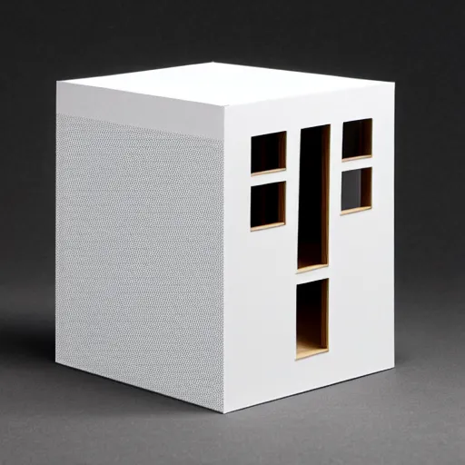 Image similar to jonathan ive dieter rams bird house packaging