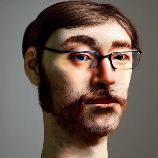 Prompt: Hyper-realistic photograph of the kind of person that says ai art isn\'t art