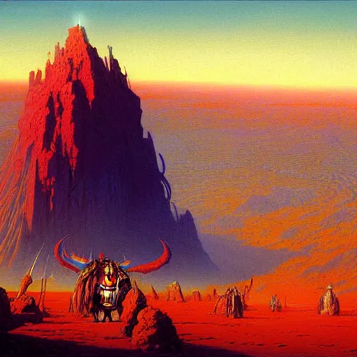 Image similar to tengri, painting by jean giraud, greg rutkowski