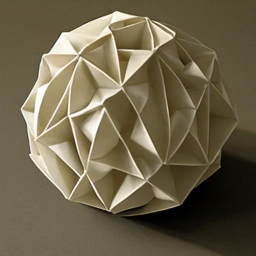 Image similar to spherical origami