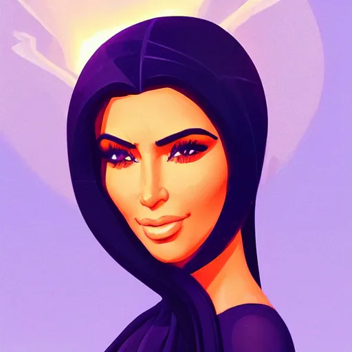 Prompt: portrait of kim kardashian as isis, the egyptian goddess, mattepainting concept blizzard pixar maya engine on stylized background splash comics global illumination lighting artstation lois van baarle, ilya kuvshinov, rossdraws