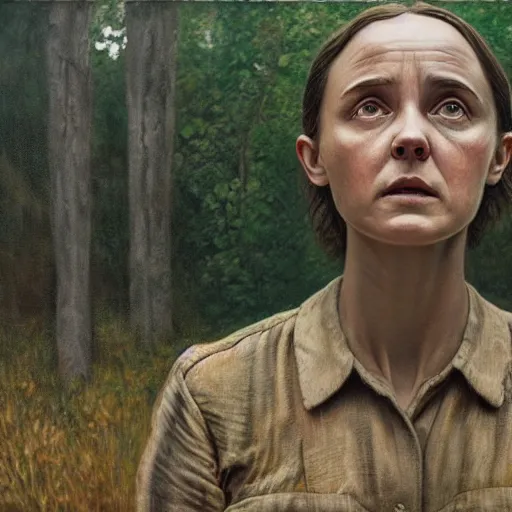 Image similar to annihilation ( 2 0 1 8 ) frame by mehoffer, surrealism painting by malczewski