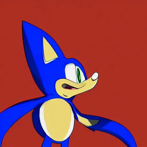 Prompt: ugly sonic