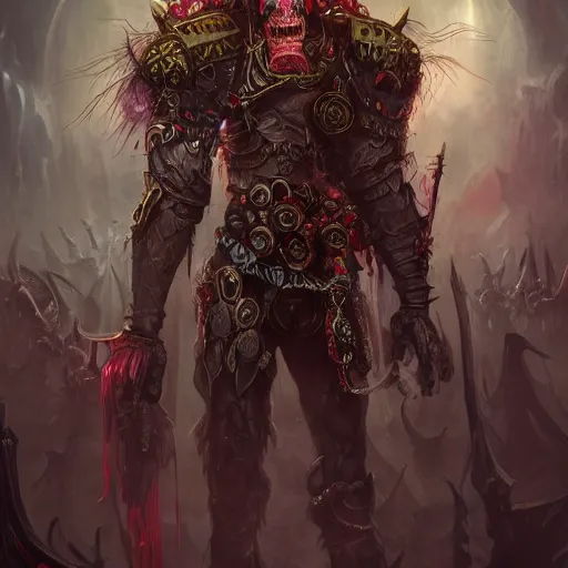 Image similar to Necromancer leading an army of the dead, maximalist, high detail, 8k, ornate, dark fantasy, realistic, masterpiece, Trending on art station, complex, WLOP