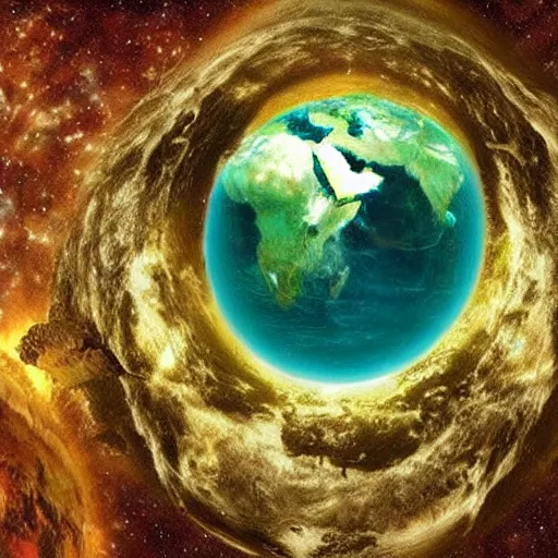 Prompt: the hollow earth theory, captured in camera, outstanding find, unreal