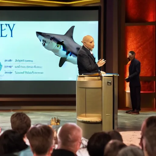 Image similar to a key doing a pitch, in Shark Tank (2016)