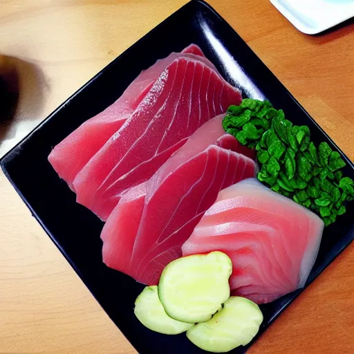 Image similar to sashimi made of dragon meat