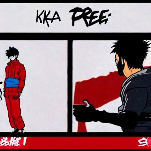 Prompt: Akira (1988) in the style of the Drake Hotline Bling meme