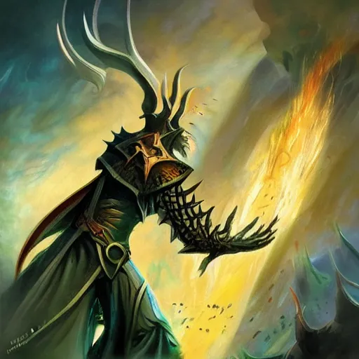 Image similar to magic the gathering artwork