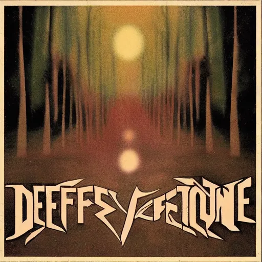 Prompt: deftones album cover