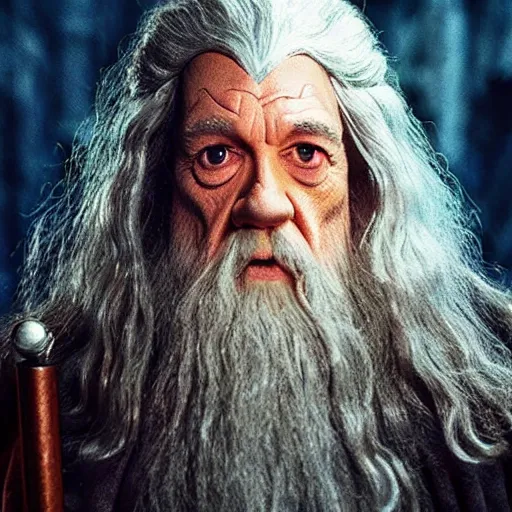 Image similar to Gandalf from Stranger Things (TV series)